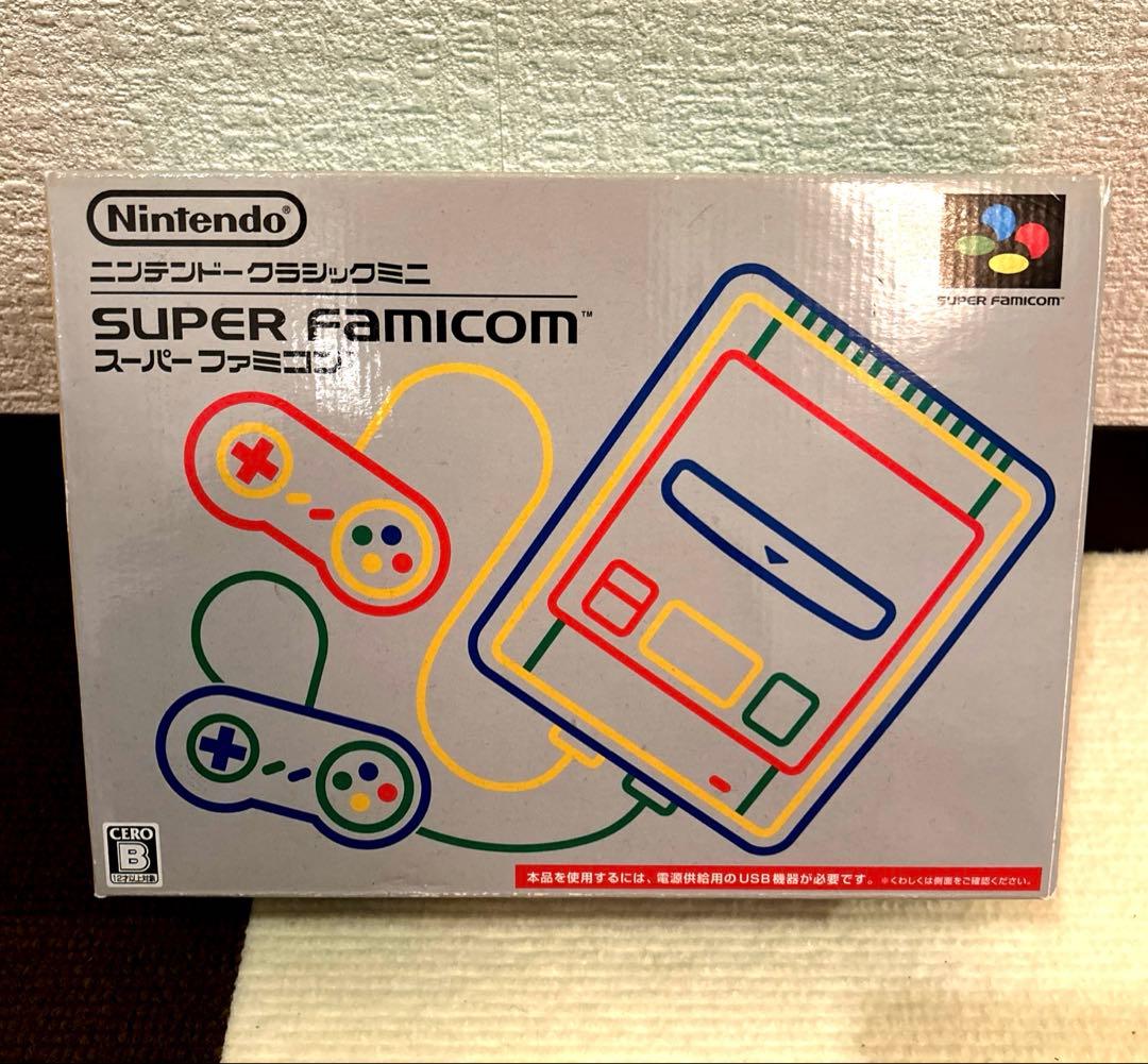 【美品】Nintendo ニンテンドークラシックミニ スーパーファミコン