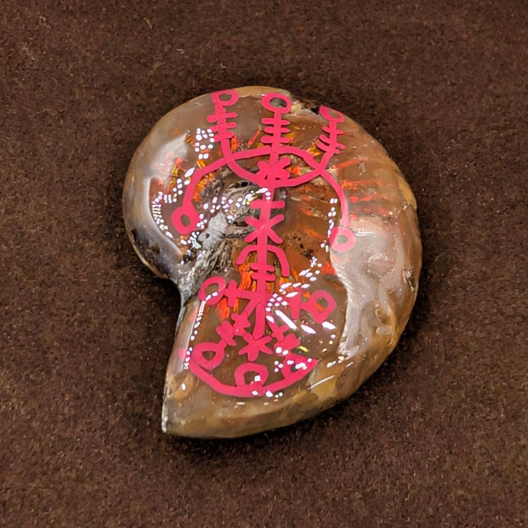 ※1点物『古の符術：アンモライトステイヴ』ナブロカルスタフィールと聖アンナ