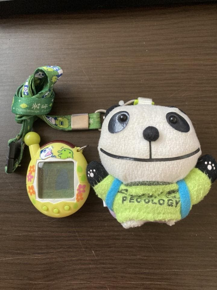 【動作確認済】たまごっち 生茶パンダっち 限定品 生茶コラボ　ストラップ付