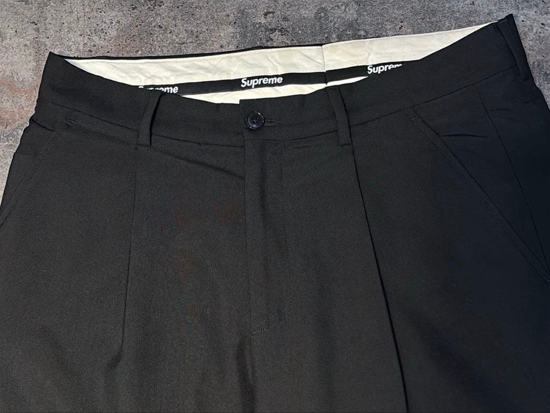 【美品】Supreme Pleated Trouser 21AW 30インチ