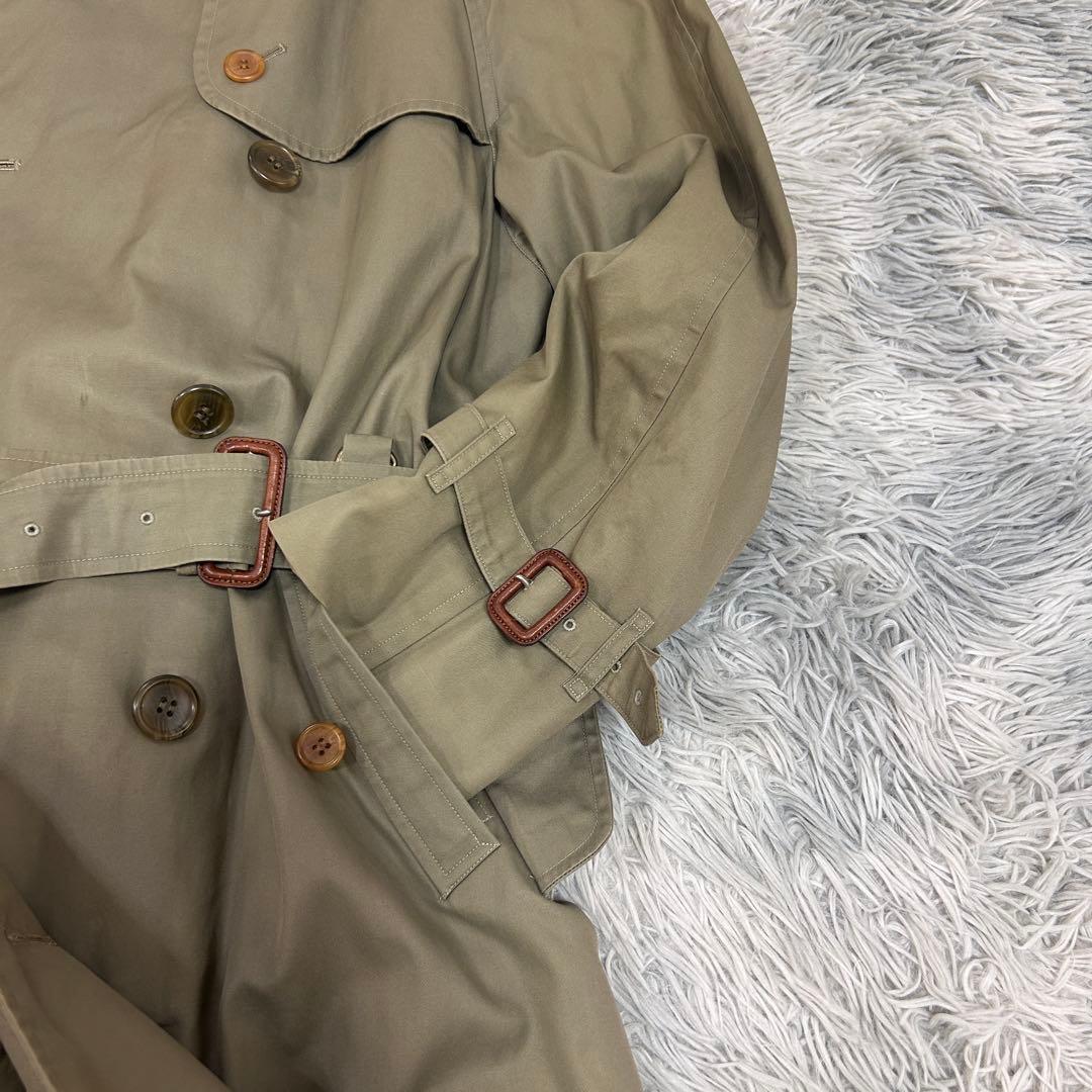 希少 並行輸入 正規バーバリーズ ヴィンテージ トレンチコート ノバチェック