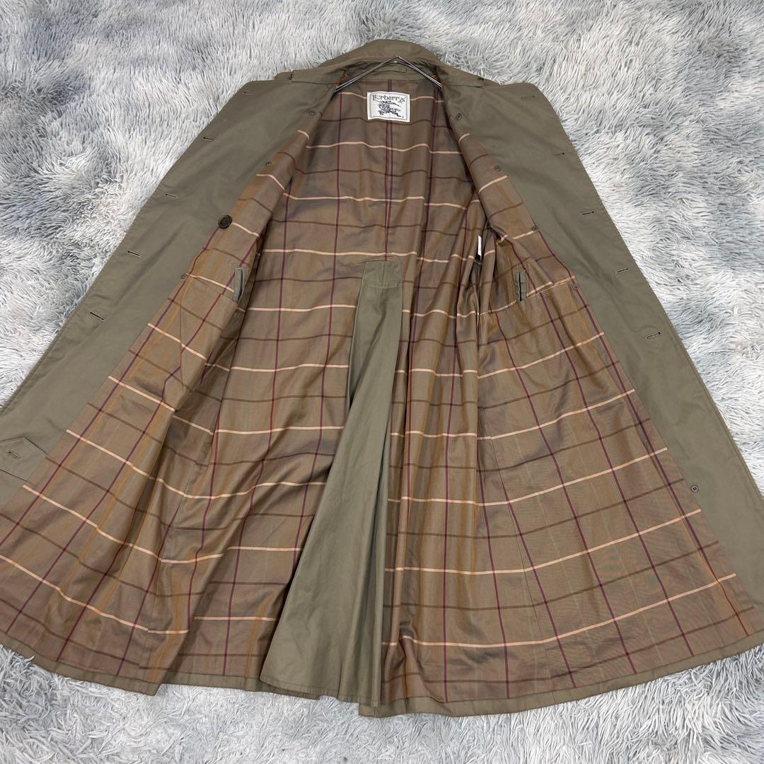 希少 並行輸入 正規バーバリーズ ヴィンテージ トレンチコート ノバチェック