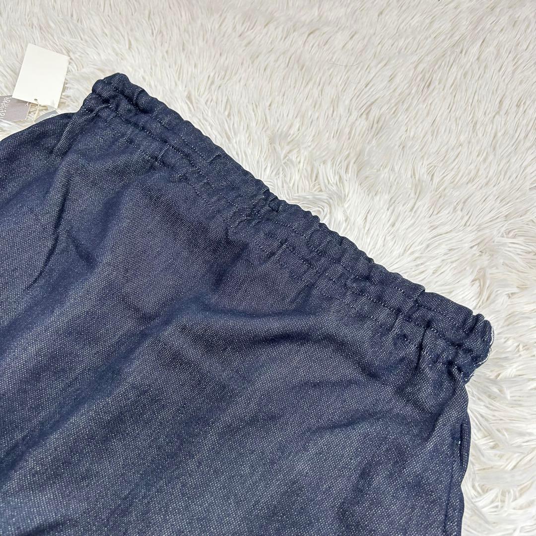 ★タグ付き★ SOU・SOU サルエルパンツ　甘薄織　デニム 大文字山　L