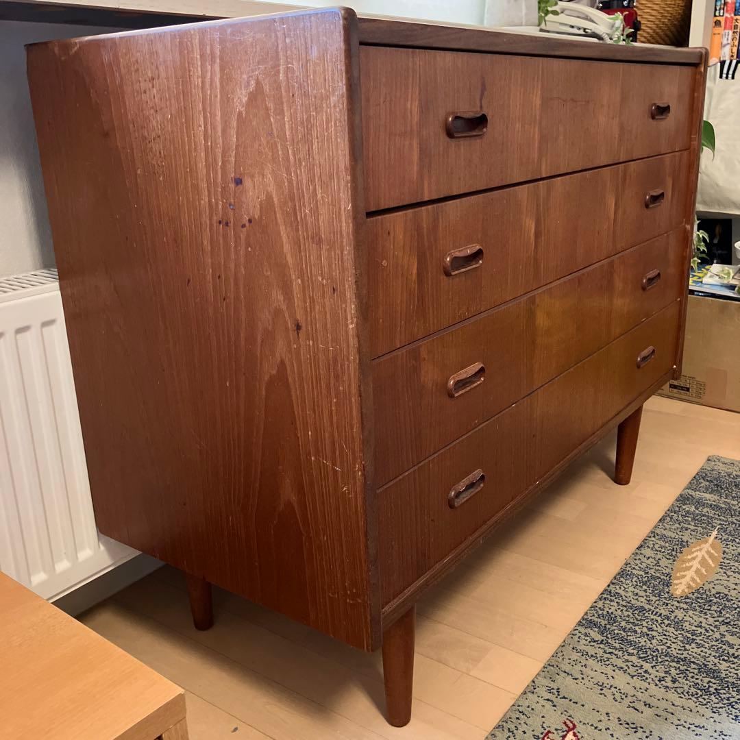 北欧ヴィンテージチェスト　家具難あり