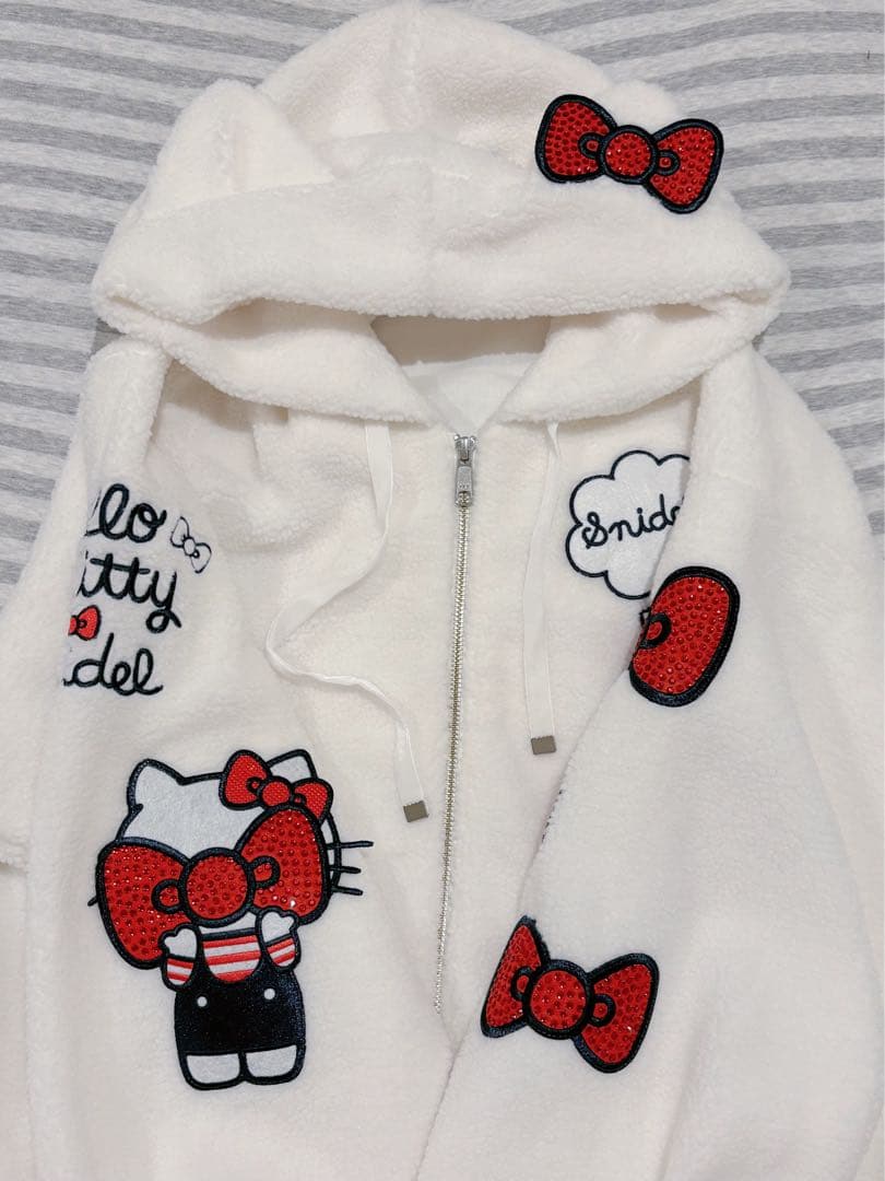 SNIDEL スナイデル ハローキティコラボ♡ボアパーカー