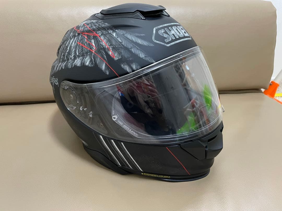 SHOEI フルフェイスヘルメット 鷹デザイン