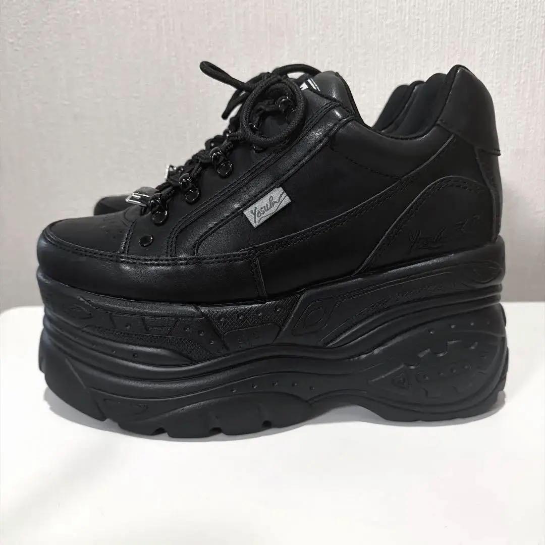 【新品未使用】YOSUKE 厚底 レースアップスニーカー 2601023