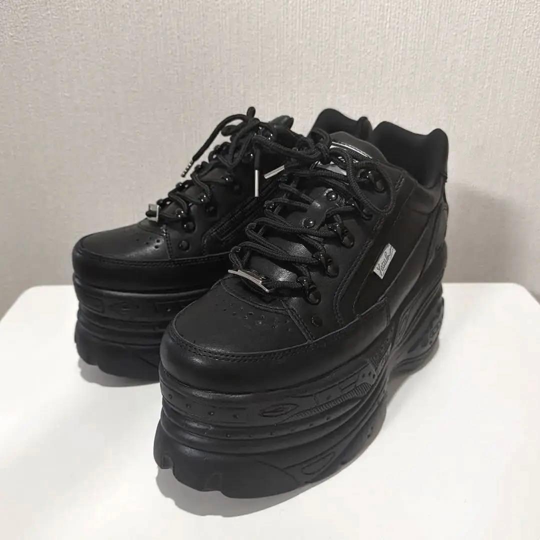 【新品未使用】YOSUKE 厚底 レースアップスニーカー 2601023