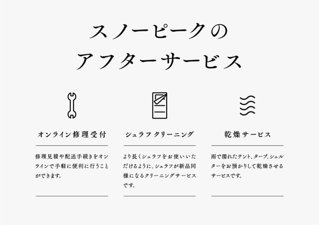 スノーピーク ランドロック インナーマット＆グランドシート