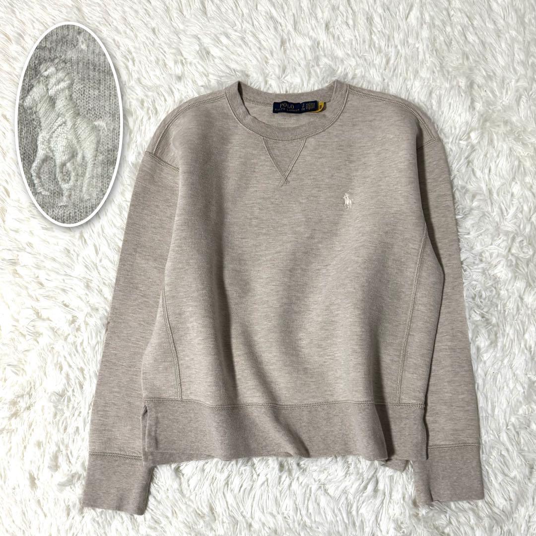 24年モデル✨ポロラルフローレン スウェット レディース S 現行QR 美品
