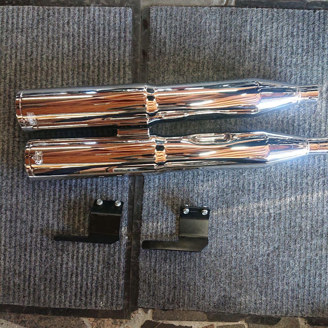 ツーリングモデルマフラー　バンス＆ハインズ　ハイアウトプット•スリップオン