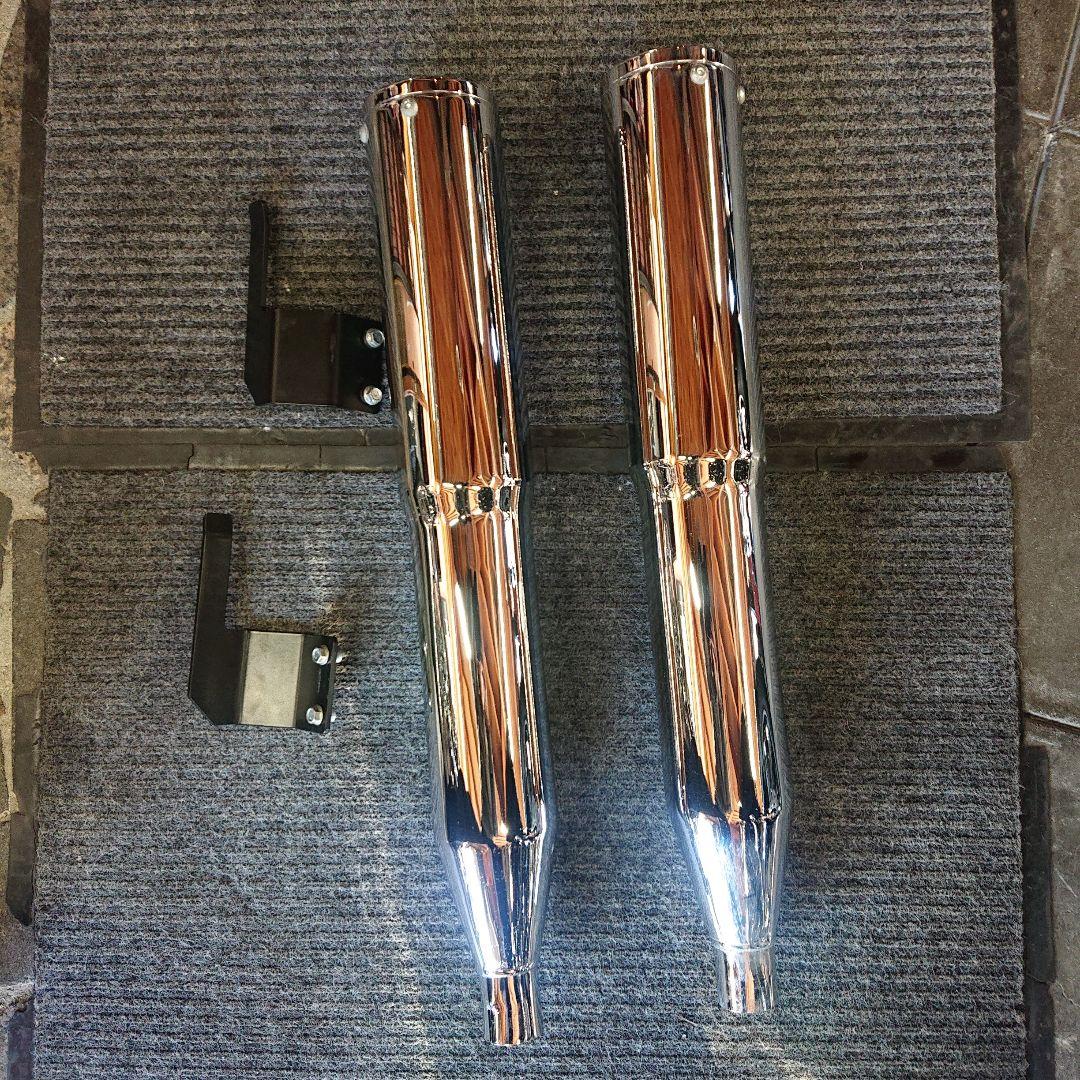 ツーリングモデルマフラー　バンス＆ハインズ　ハイアウトプット•スリップオン