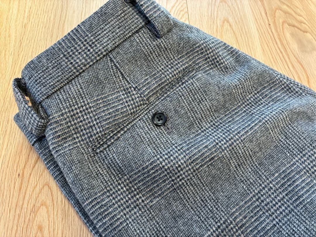 MARGARET HOWELL　FOX BROTHERS生地　スラックス L