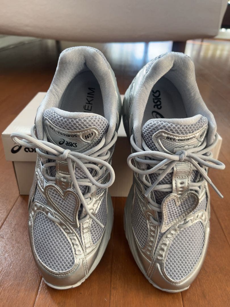 【KIMHEKIM × Asics）キムヘキム 23.5cm シルバー
