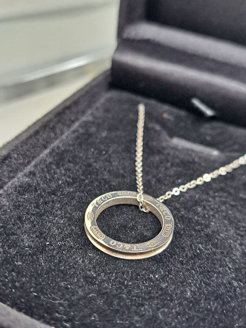 ぶーねTiffany&Co. ティファニー サークルリングネックレス925