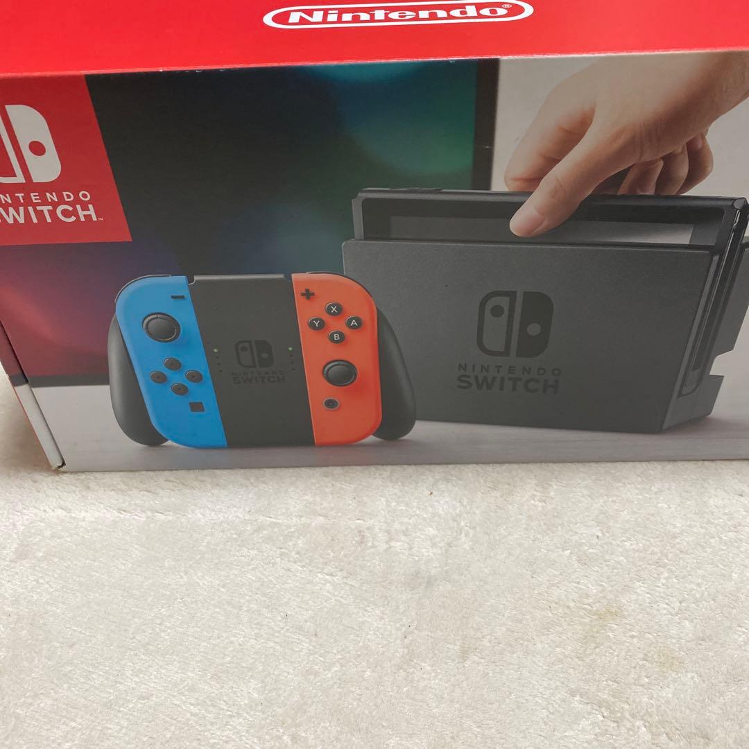 Nintendo Switch 本体 赤/青 Joy-Con、マリオカート付き