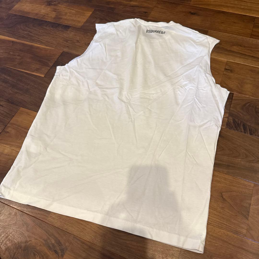 週末限定DSQUARED2 IBRAHIMOVIĆ ICON タンクトップ L