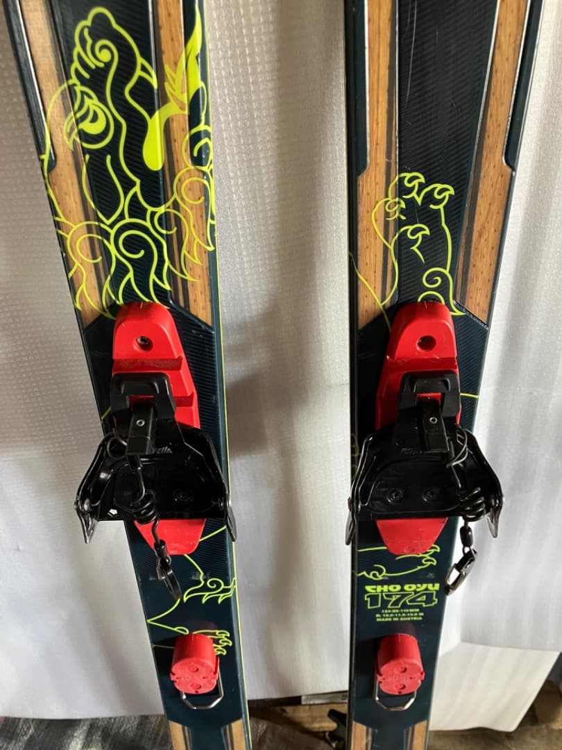 テレマークスキー板　Dynafit ChoOyu 174㎝　ビンディング付き