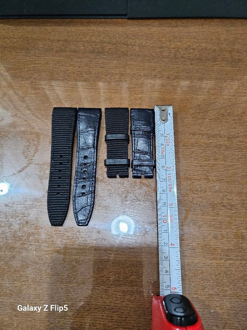 オーデマピゲコード　ブルーレザーベルト