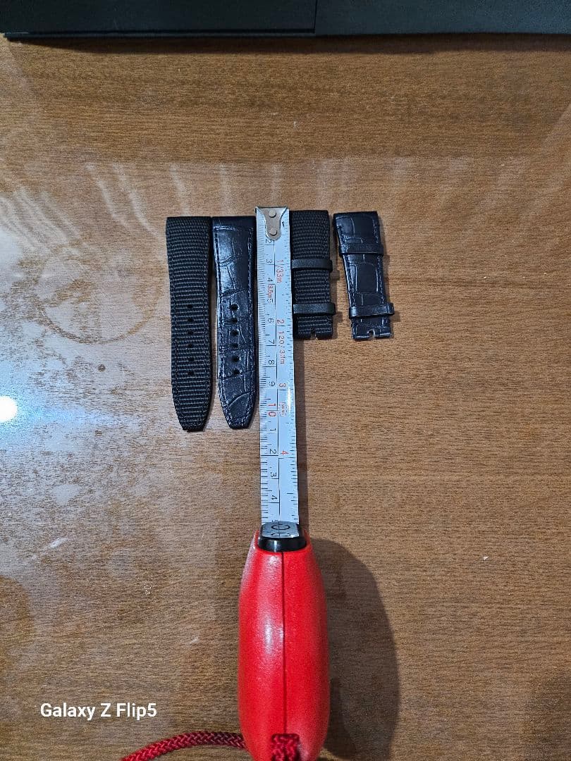 オーデマピゲコード　ブルーレザーベルト