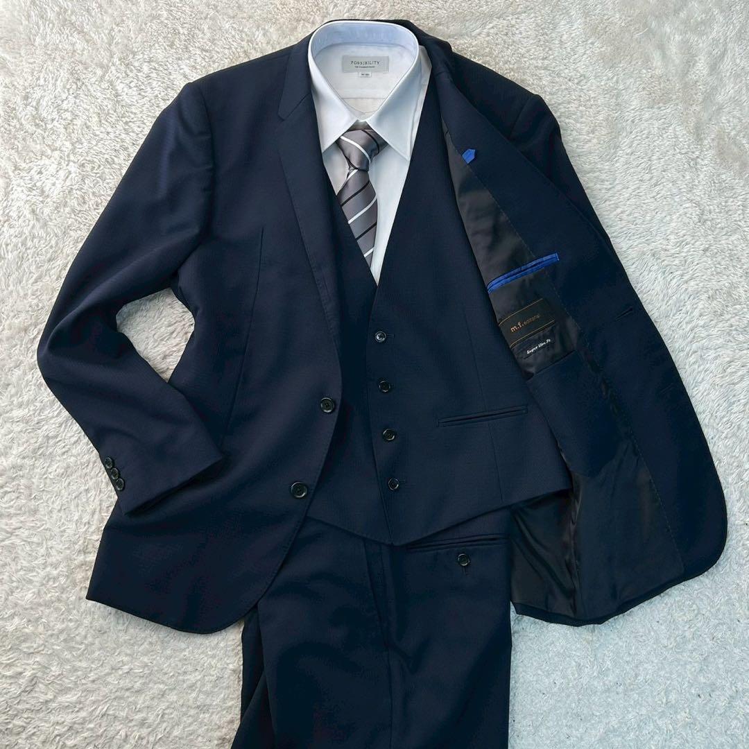 m.f.editorial スリーピース スーツ セットアップ AB7