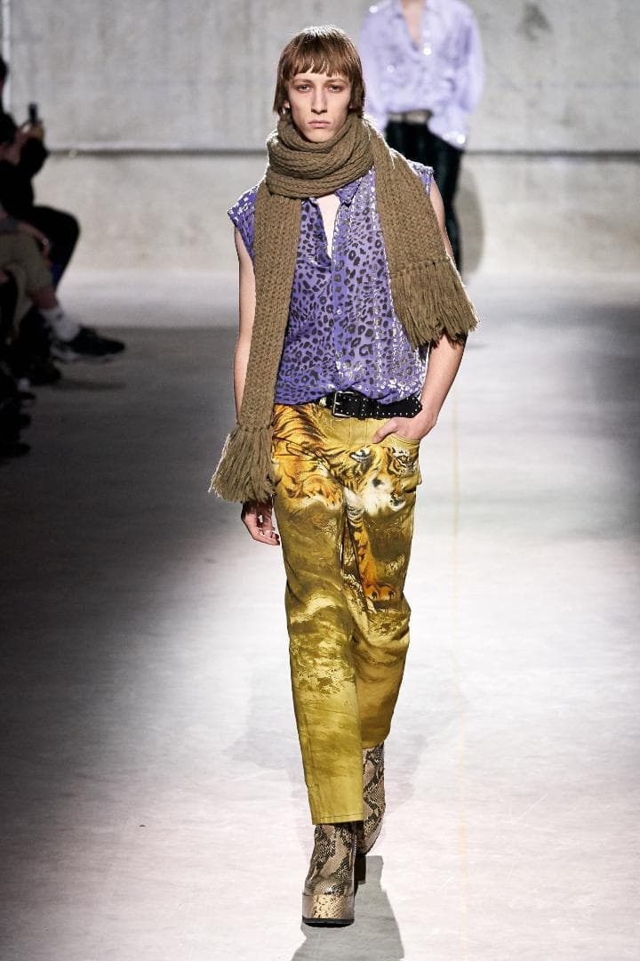 DRIESVANNOTEN ドリスヴァンノッテン 20AW ロングマフラー