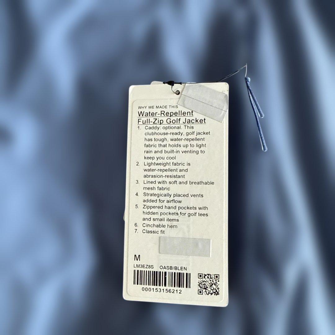 LULULEMON 撥水フルジップ　ゴルフジャケット