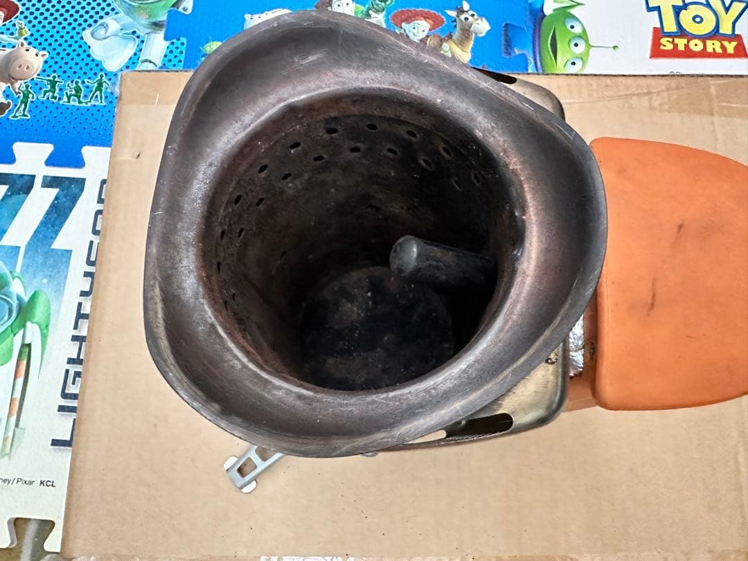 バイオライト　キャンプストーブ 初代 グリル付き