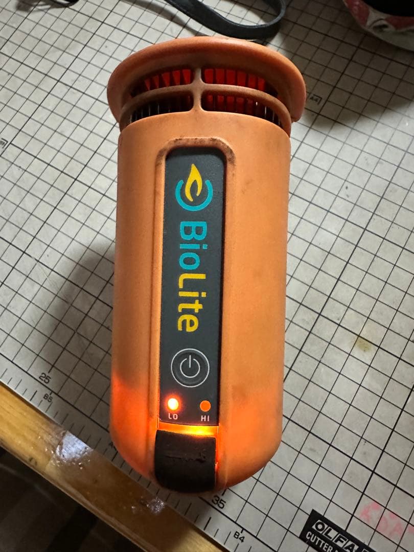 バイオライト　キャンプストーブ 初代 グリル付き