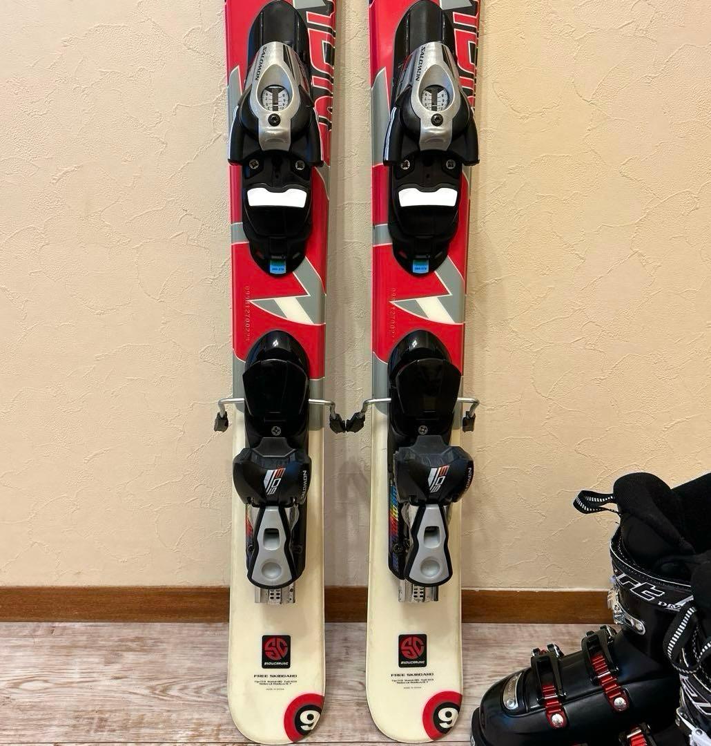 ◾️ショートスキーセット　スキー板99㎝　ブーツ26.5㎝　男性用　メンズ用