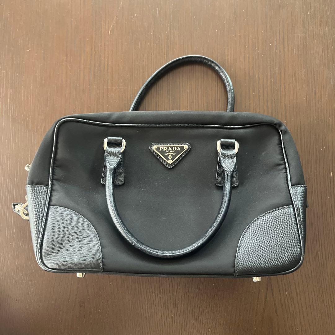 PRADA ハンドバッグ　ブラック