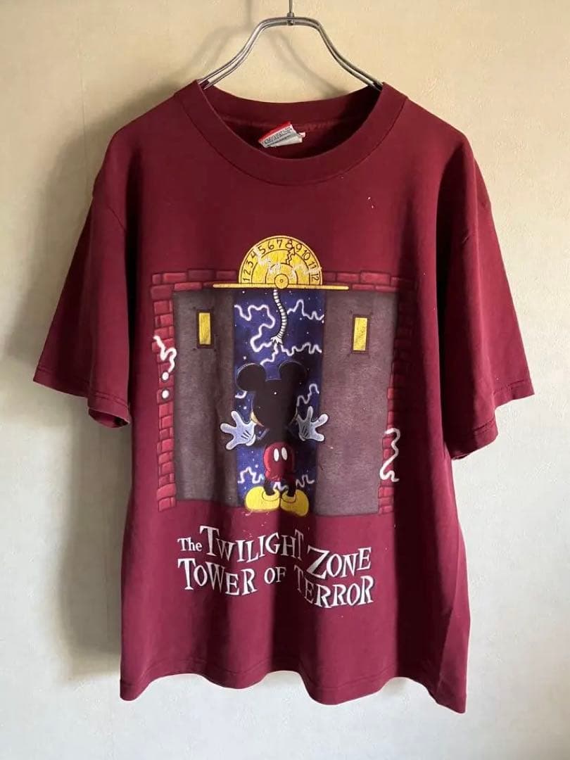 90s TOWER OF TERROR TEE USA製
