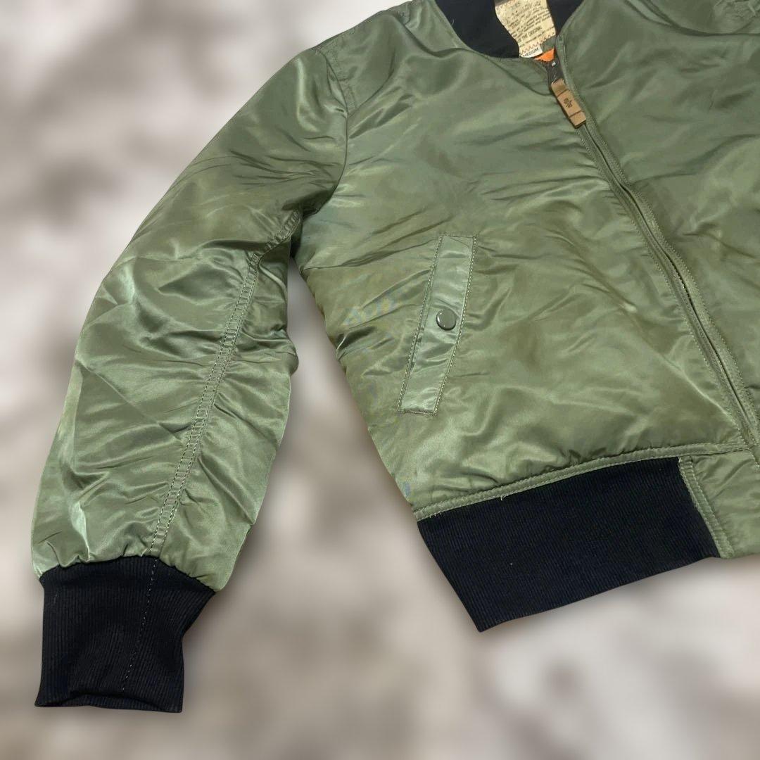 ひ*こ様 ALPHA INDUSTRIES MA-1 フライトジャケット M