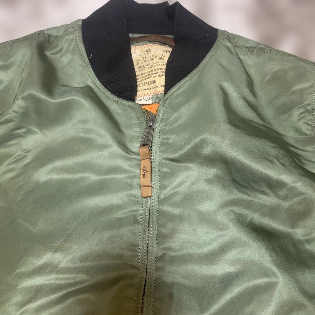 ひ*こ様 ALPHA INDUSTRIES MA-1 フライトジャケット M