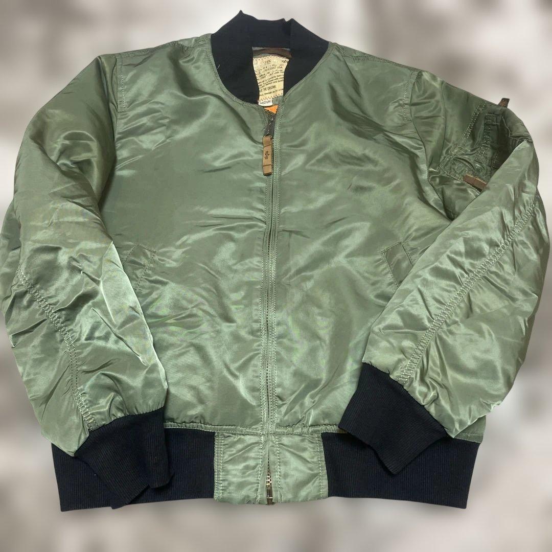 ひ*こ様 ALPHA INDUSTRIES MA-1 フライトジャケット M