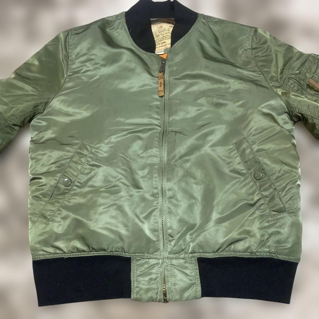ひ*こ様 ALPHA INDUSTRIES MA-1 フライトジャケット M