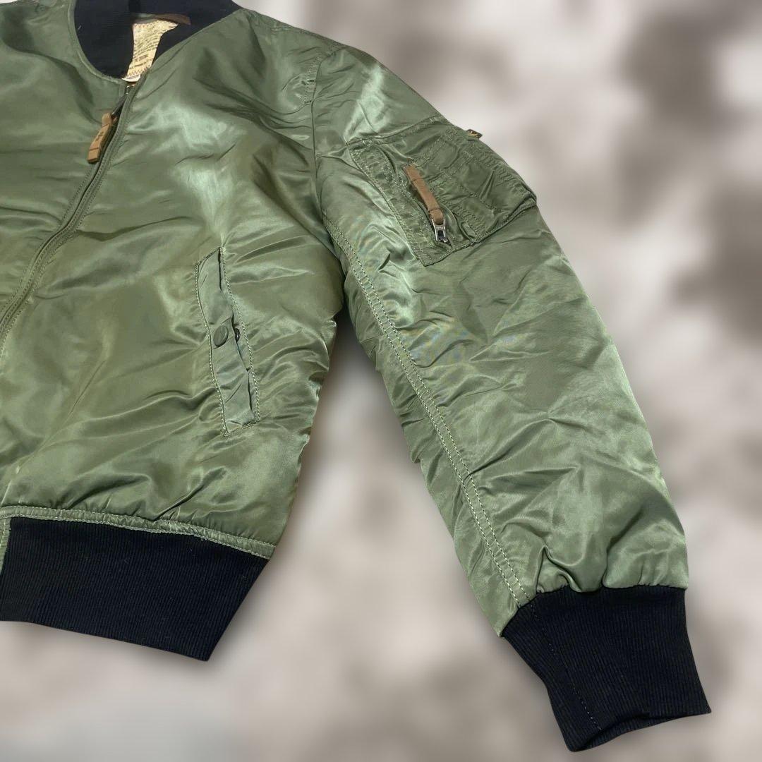 ひ*こ様 ALPHA INDUSTRIES MA-1 フライトジャケット M