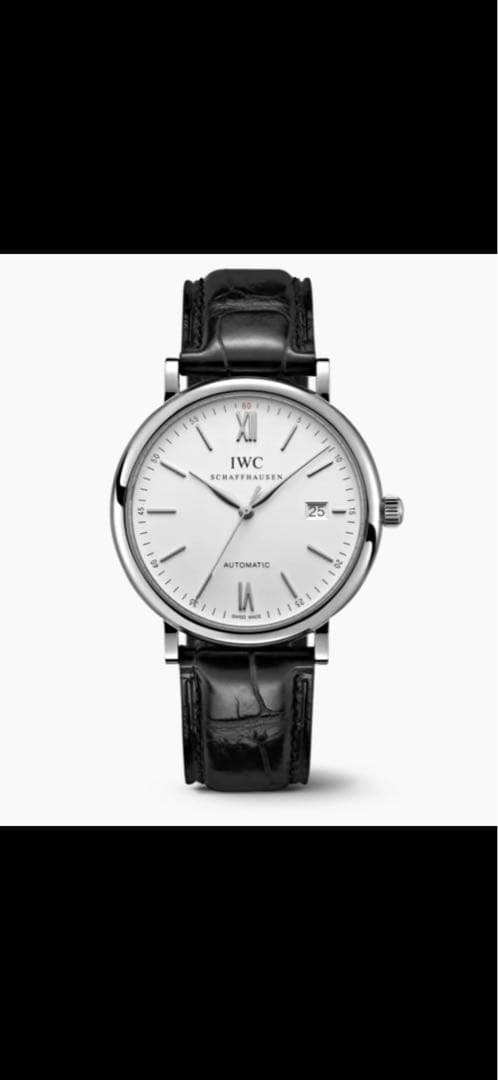 【未使用】IWC ポートフィノ純正革ベルト　※交換用ベルト+ピンバックル