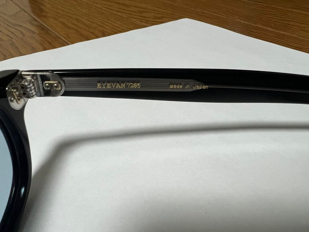 EYEVAN 7285 351 ブラック サングラス