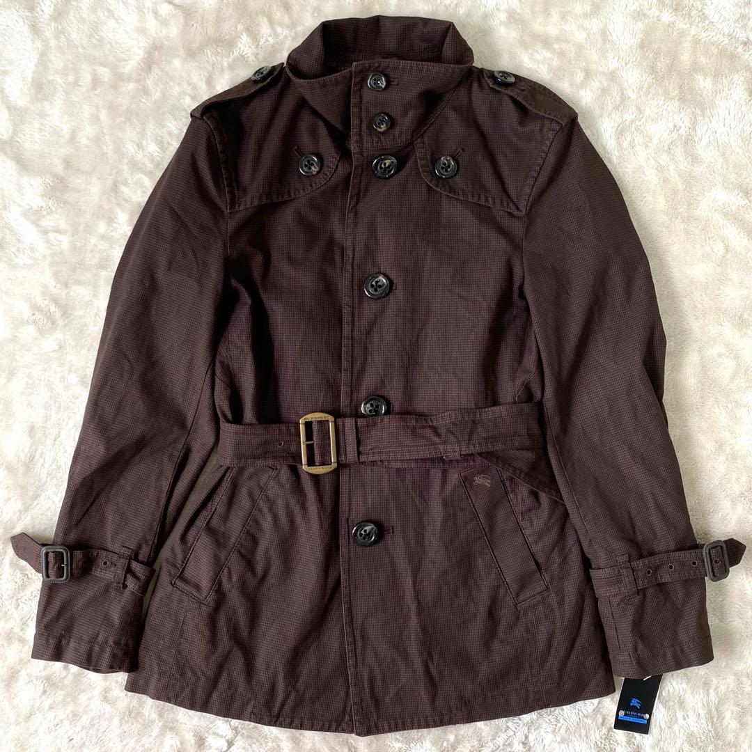 Burberry Blue Label ✨新品タグ付き✨ コート ウエストリボン