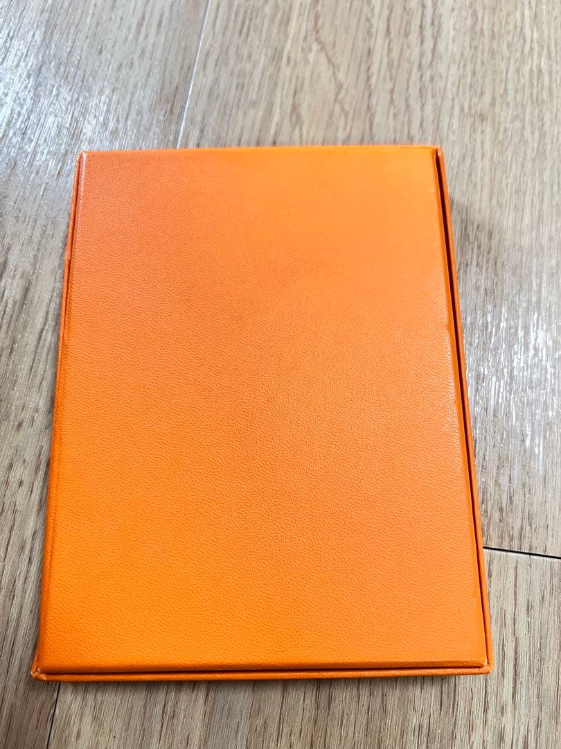 HERMES シルクノート羽根デザイン