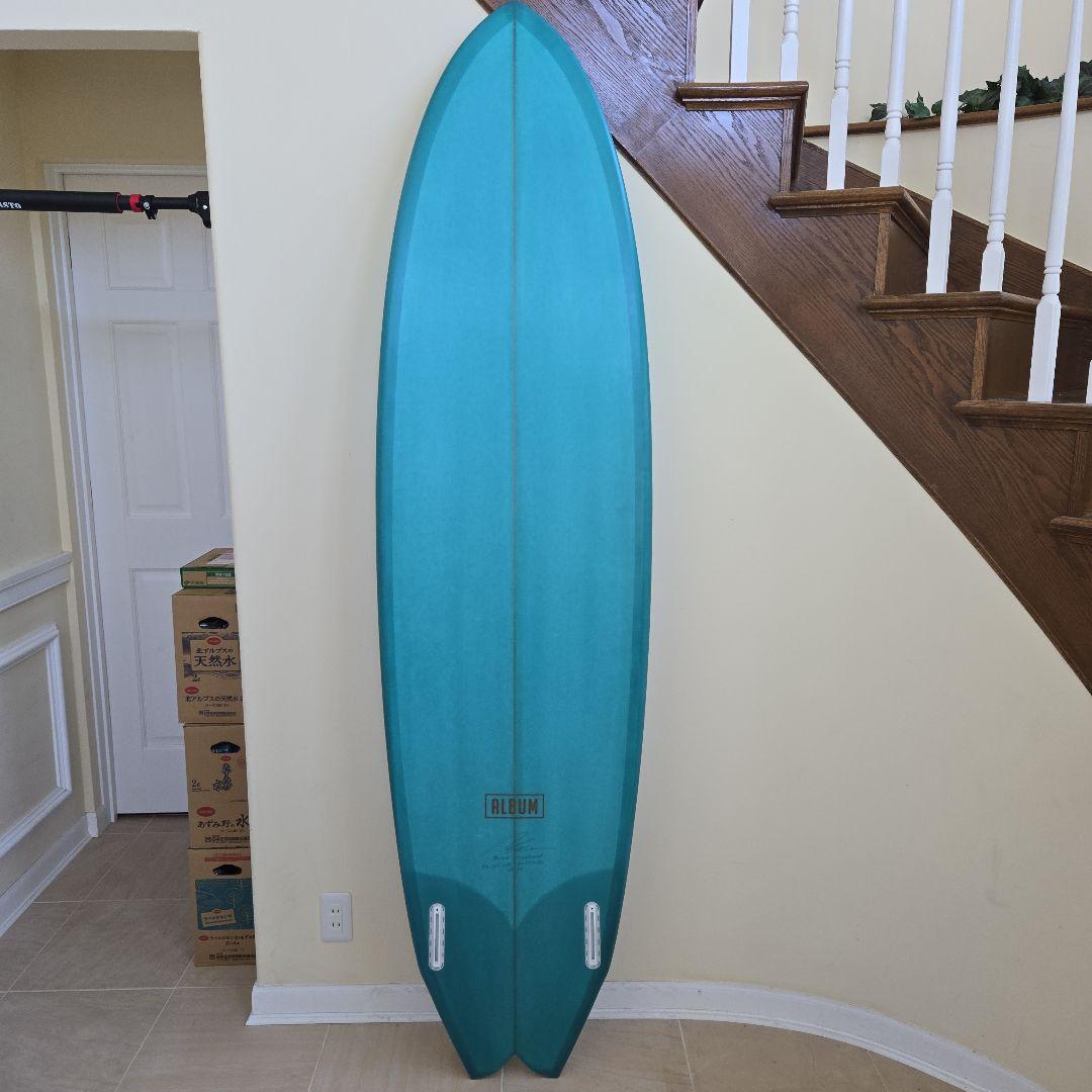 ALBUM SURFBOARDS 7’2”TWINSMANMEGA