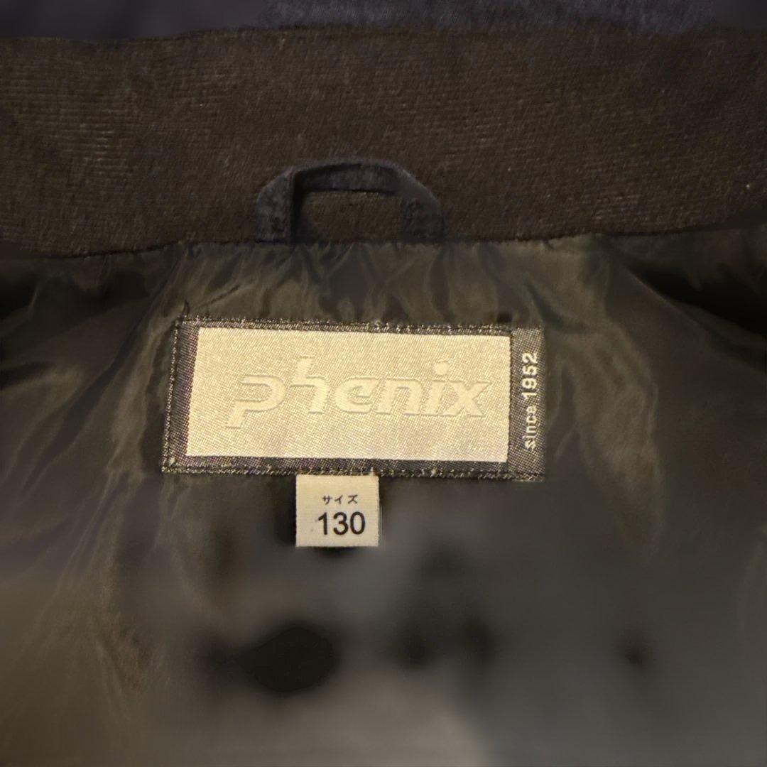 子ども用 キッズ　ピンク　紺　スキーウェア　130 phenix フェニックス