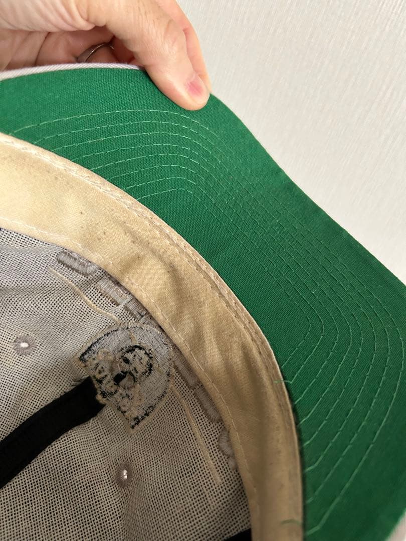 RAIDERS レイダース 90s スナップバックキャップ 黒/グレー ハルキ