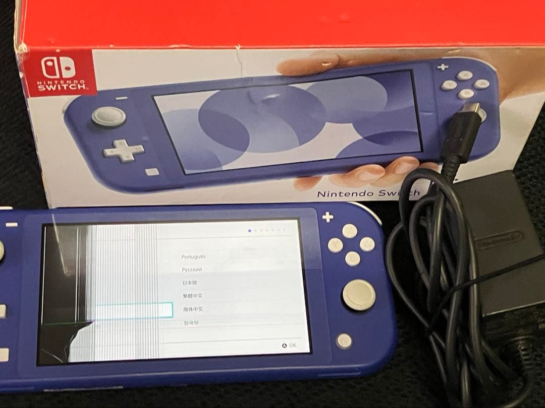 Nintendo Switch Lite ブルー ジャンク品
