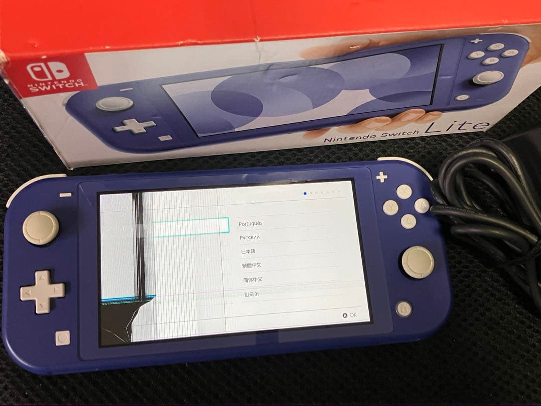 Nintendo Switch Lite ブルー ジャンク品
