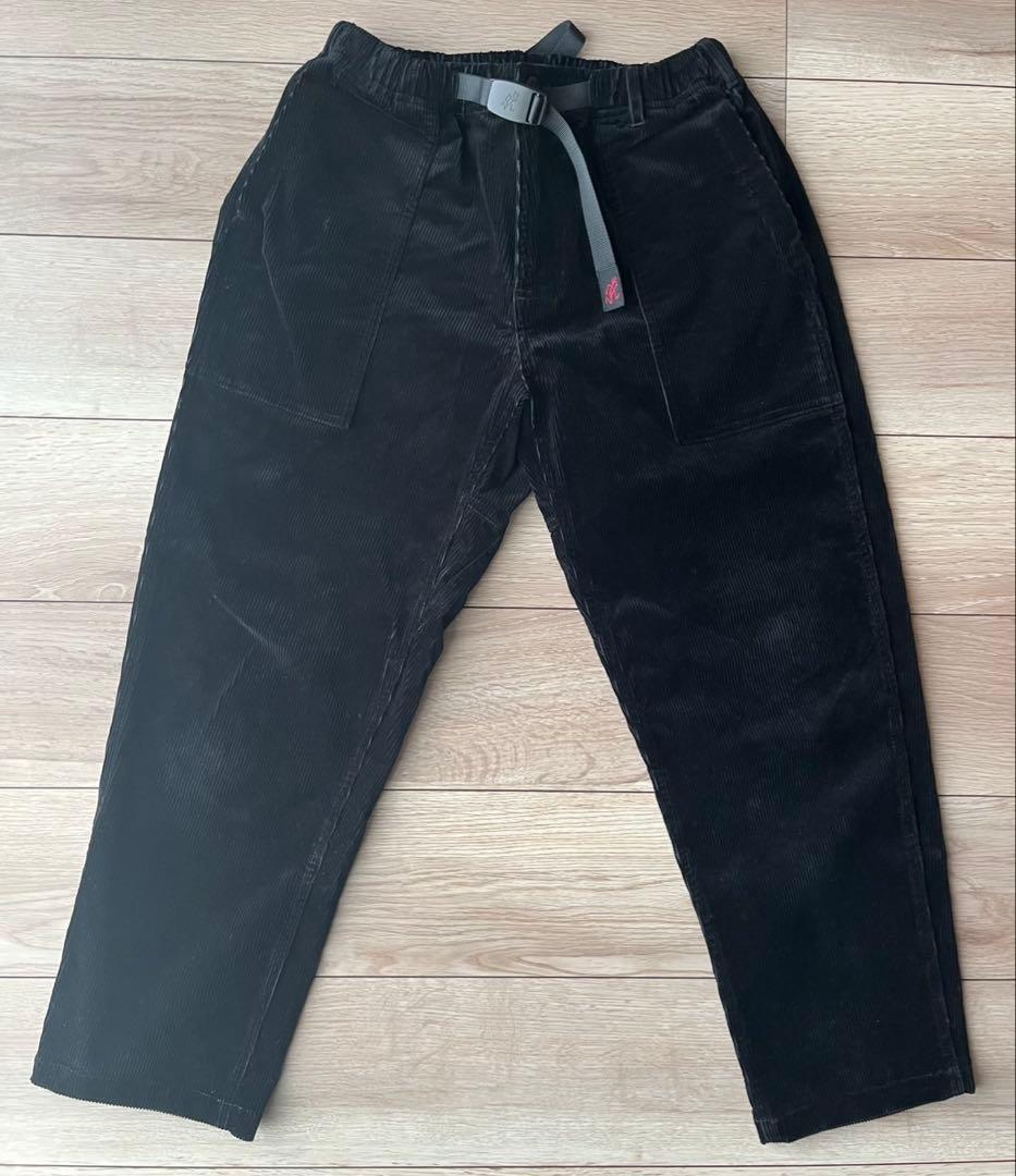 グラミチ GUP-21F047 テーパードパンツ S ブラック