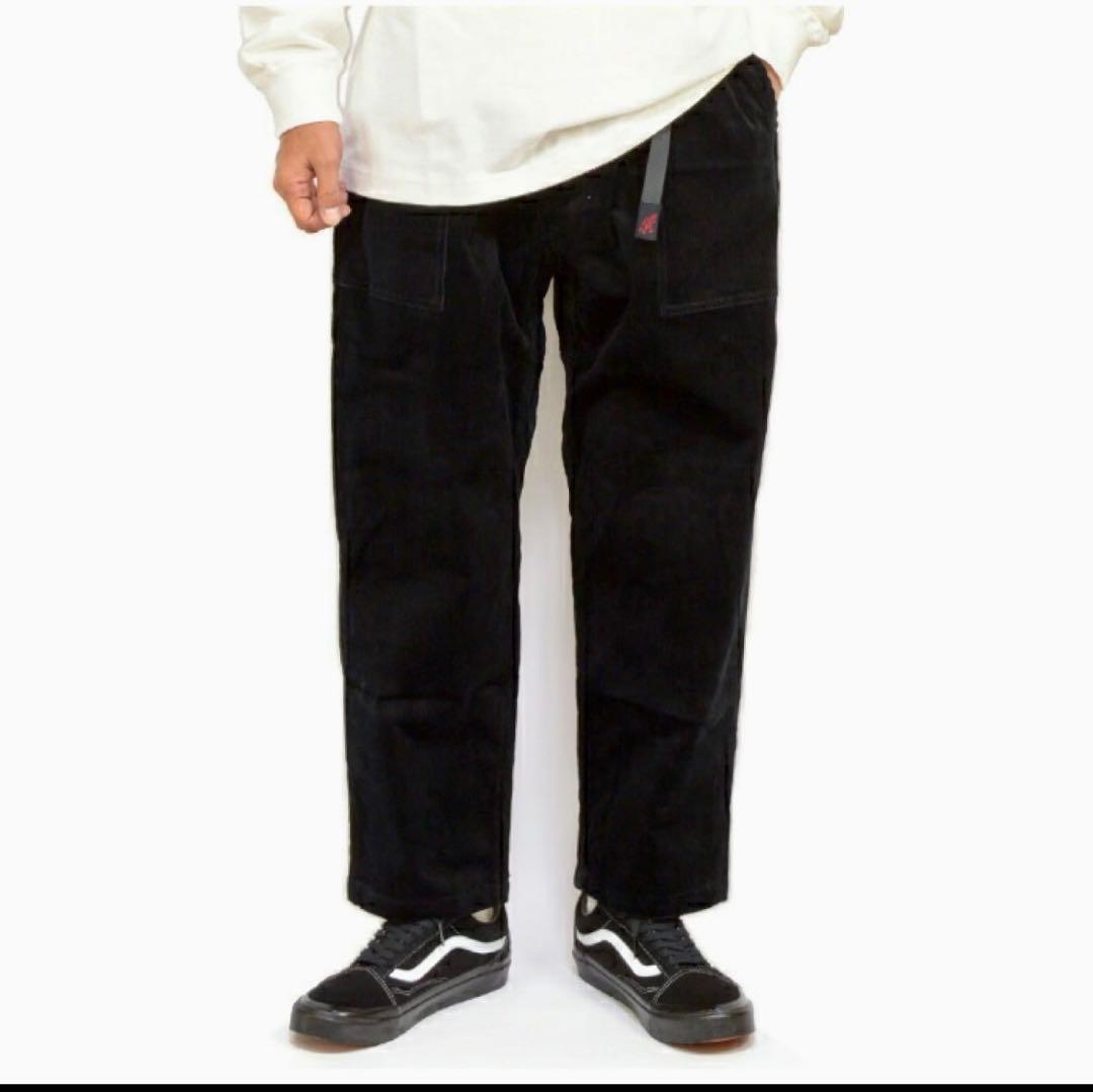 グラミチ GUP-21F047 テーパードパンツ S ブラック