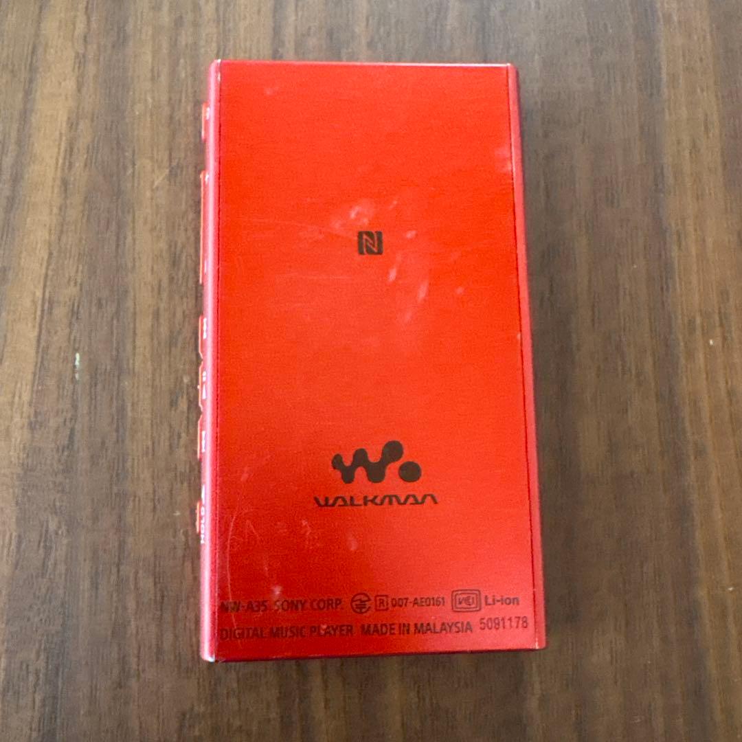 SONY WALKMAN NW-A35 赤
