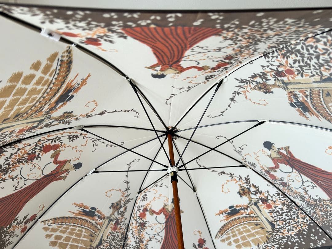 ♪モンブランヤマグチ ほぐし織 フラワーガール 晴雨兼用長傘♪